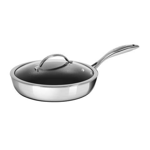Scanpan HaptIQ Stainless Steel Non-Stick Saute Pan with Lid, 28cm