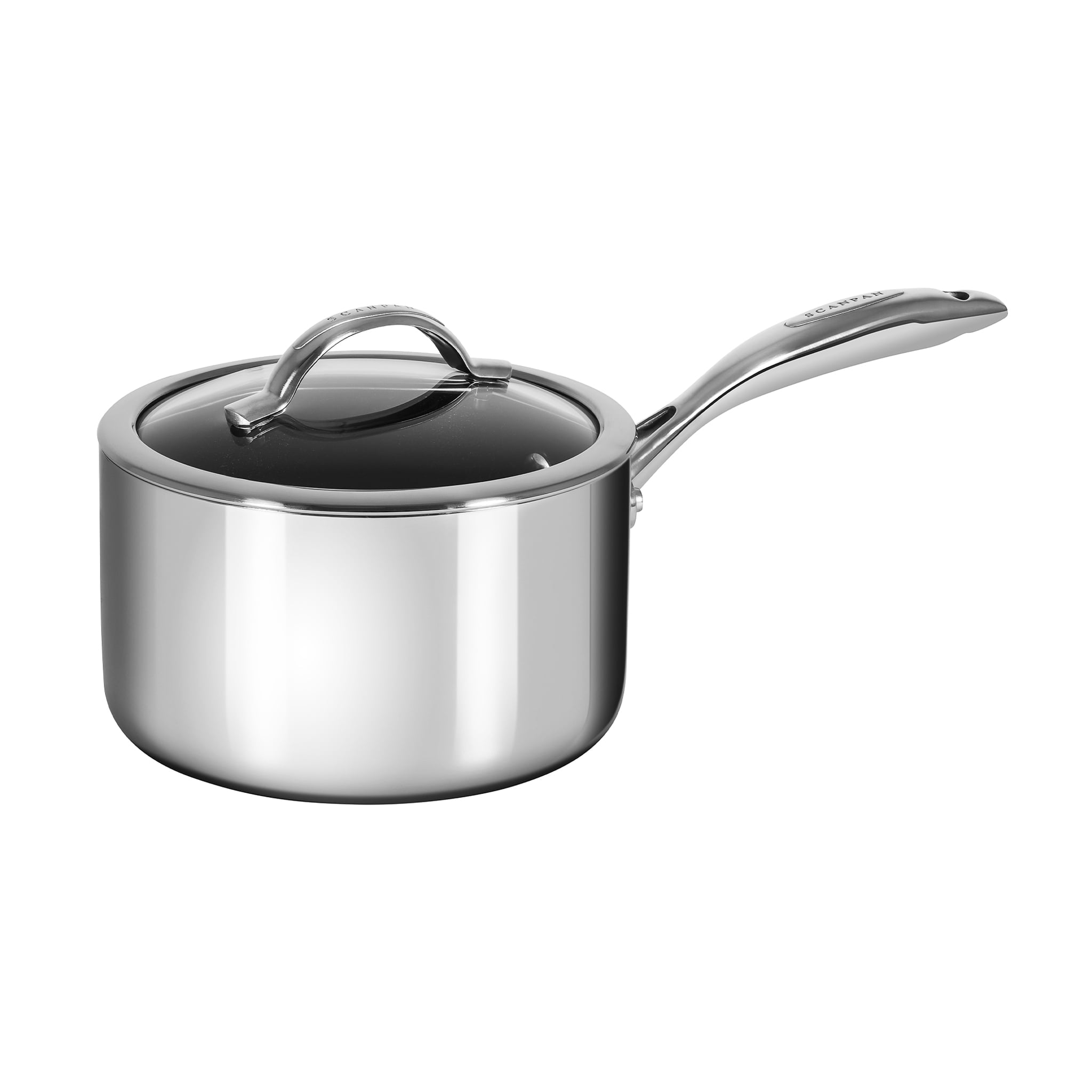 Scanpan HaptIQ Stainless Steel Non-Stick Saucepan with Lid | Buy