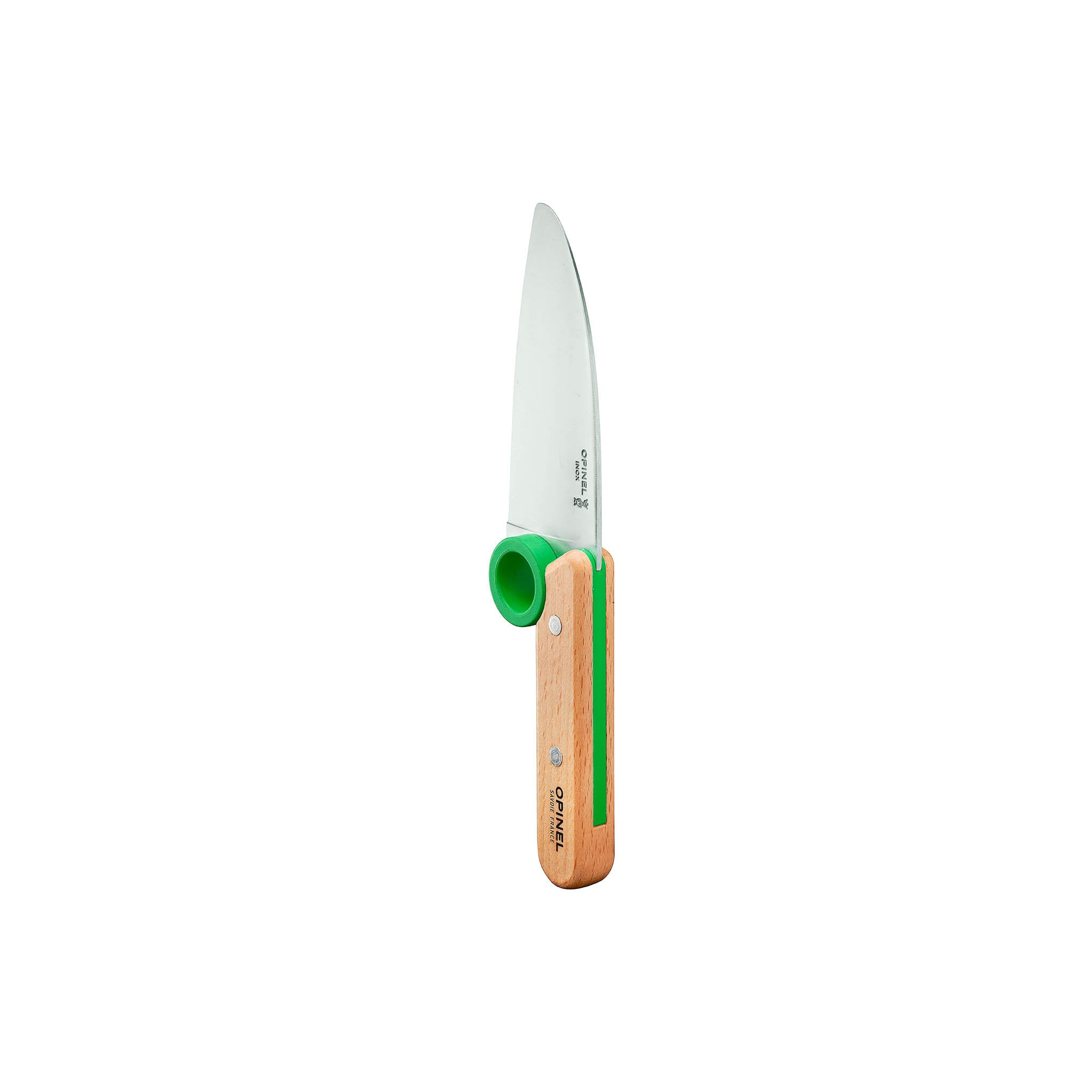 Opinel Green Le Petit Chef 3 Piece Knife Set