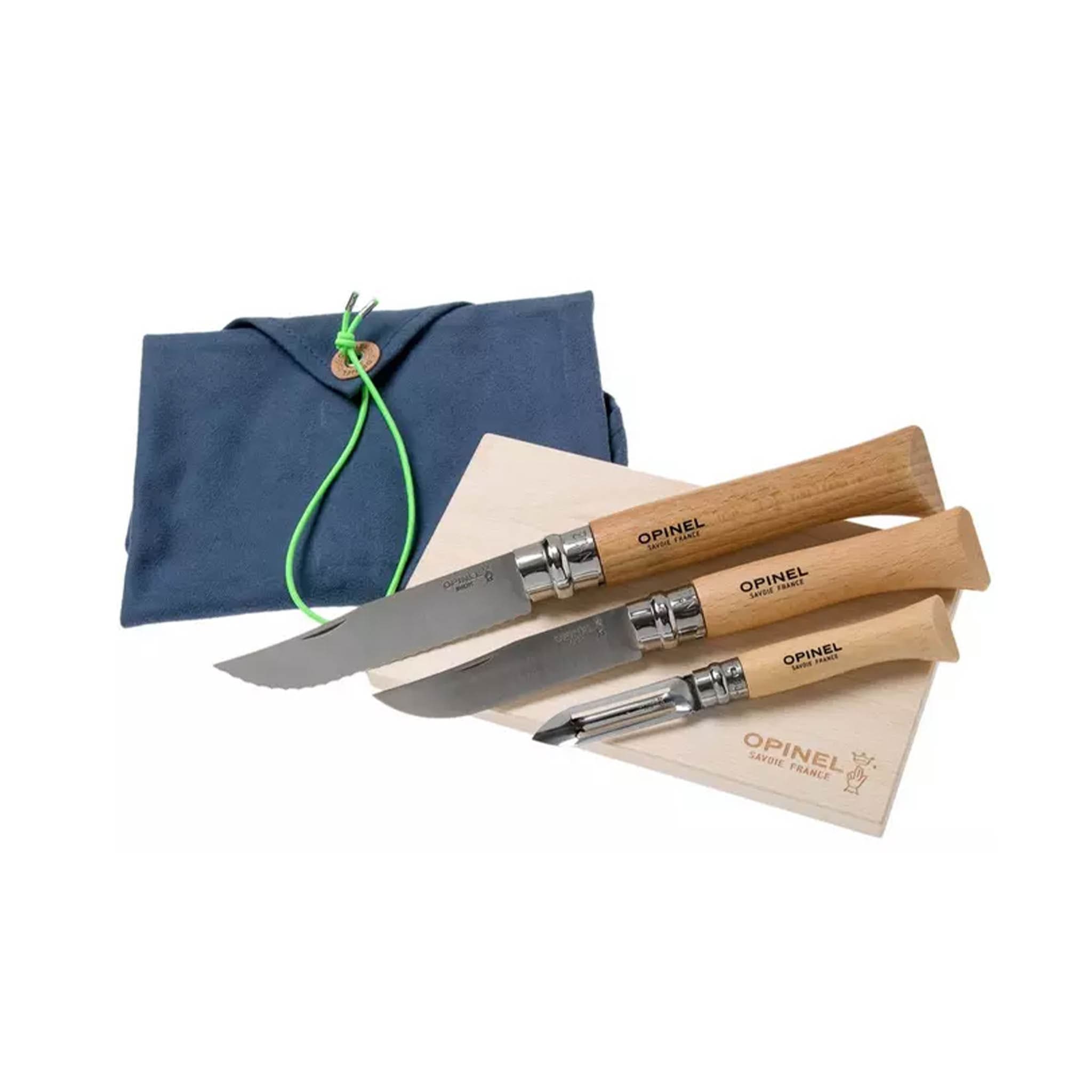 Opinel Nomad Outdoor Cooking 5 Piece Knife Set