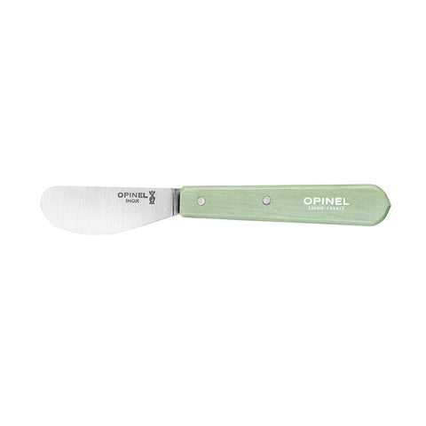 Opinel No 117 Sage Beechwood Handle Spreading Knife, 6cm