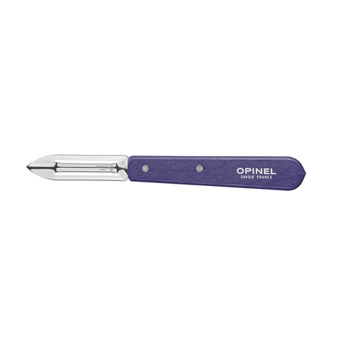 Opinel No 115 Violet Beechwood Handle Peeler, 6cm