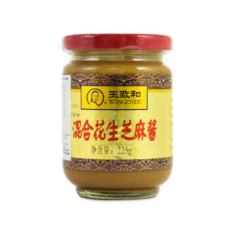 Wangzhihe Chinese Sesame Paste with Peanut Butter, 225g