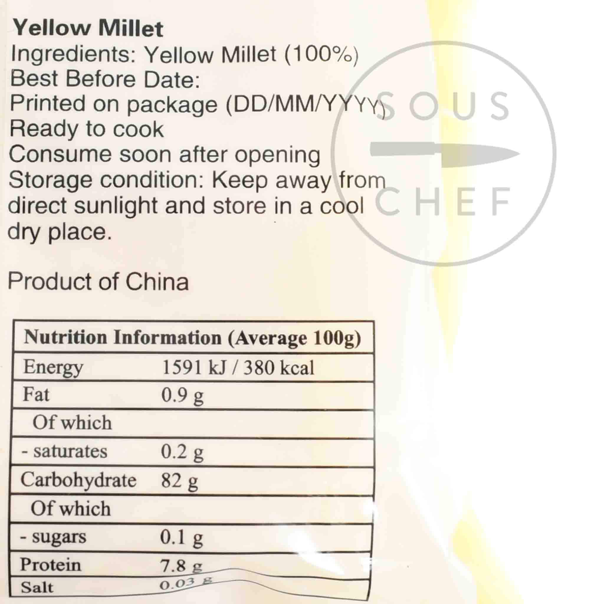 Yellow Millet, 454g
