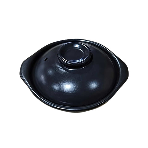 Black Clay Cooking Pot, 350ml