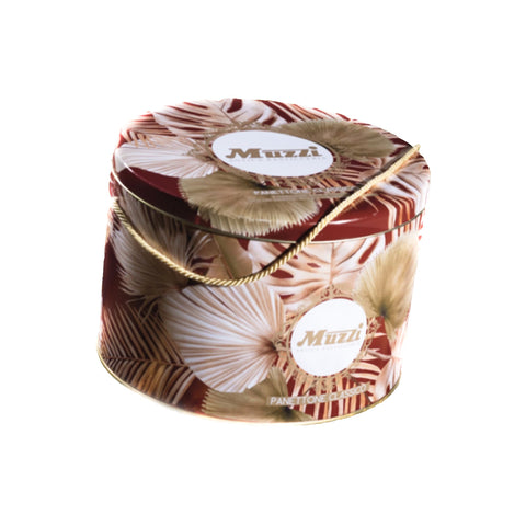 Muzzi Classic Panettone in Tin, 1kg