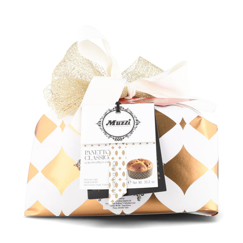 Muzzi Gold Diamond Traditional Panettone, 1kg
