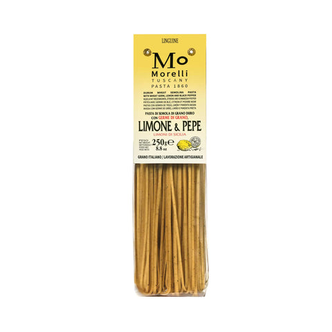 Morelli Lemon Pepper Linguine Pasta, 250g