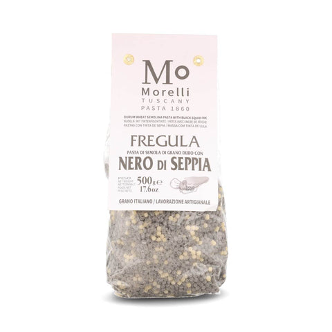 Morelli Black and White Fregola, 500g