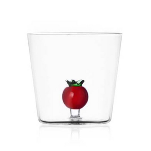 Ichendorf Milano Glass Tomato Tumbler, 300ml