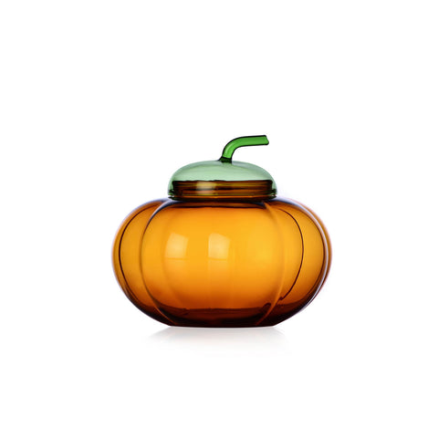 Ichendorf Milano Pumpkin Sugar Bowl with Lid, 12cm