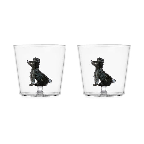 Set of 2 Ichendorf Milano Poodle Tumblers, 300ml