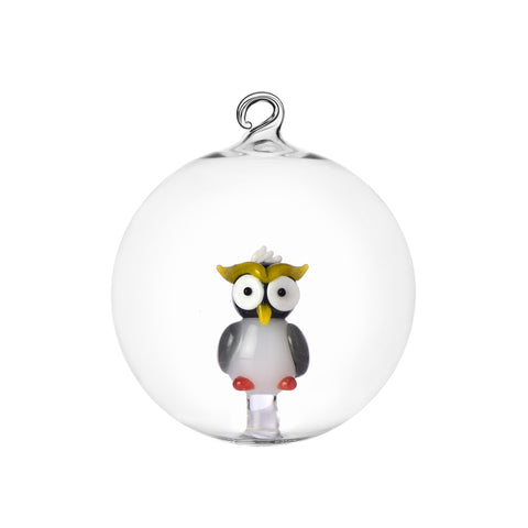 Ichendorf Milano Limited Edition Owl Bauble, 8cm