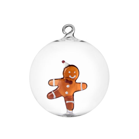 Ichendorf Milano Limited Edition Gingerbread Man Bauble, 8cm