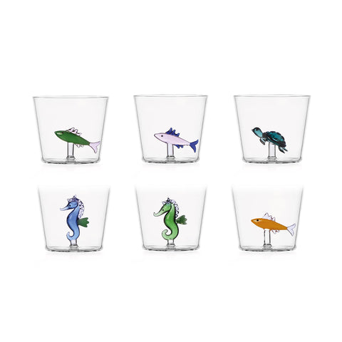 Ichendorf Milano Set of 6 Marine Garden Tumblers
