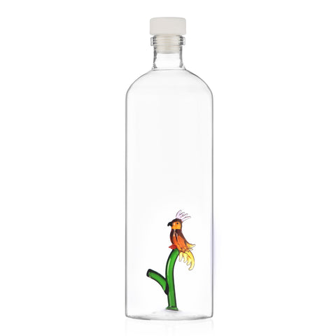 Ichendorf Milano Glass Large Cockatoo Bottle, 1.15 Litre