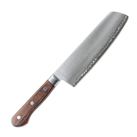 Japanese AUS10 Nakiri Knife, 18cm