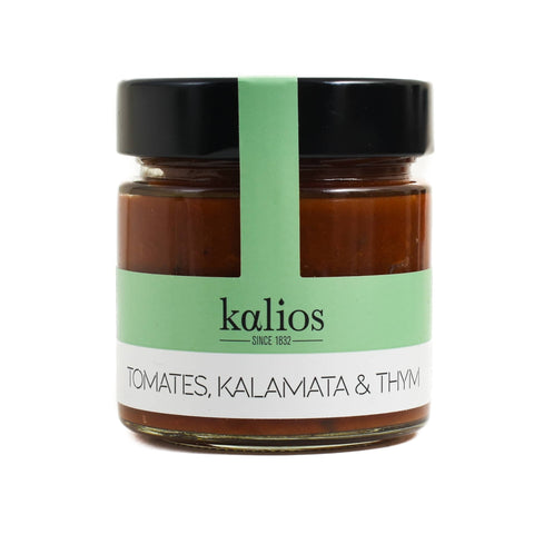 Kalios Kalamata Olives & Thyme Tomato Sauce, 220g