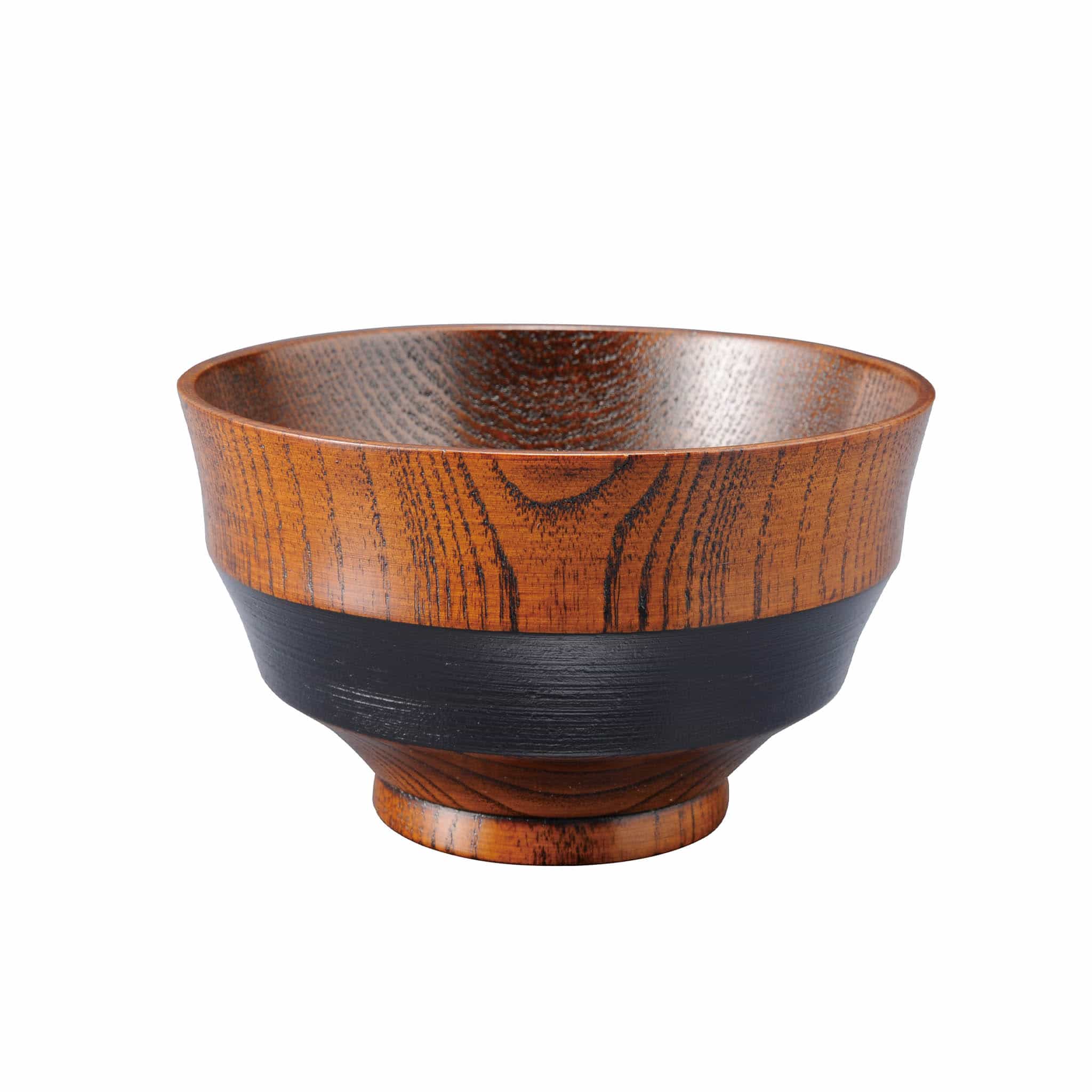 Dantsuki Jujuba Wood Soup Bowl, 12cm
