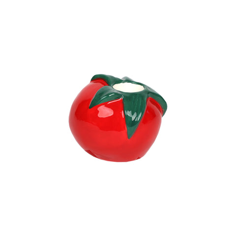 Tomato Ceramic Candle Holder