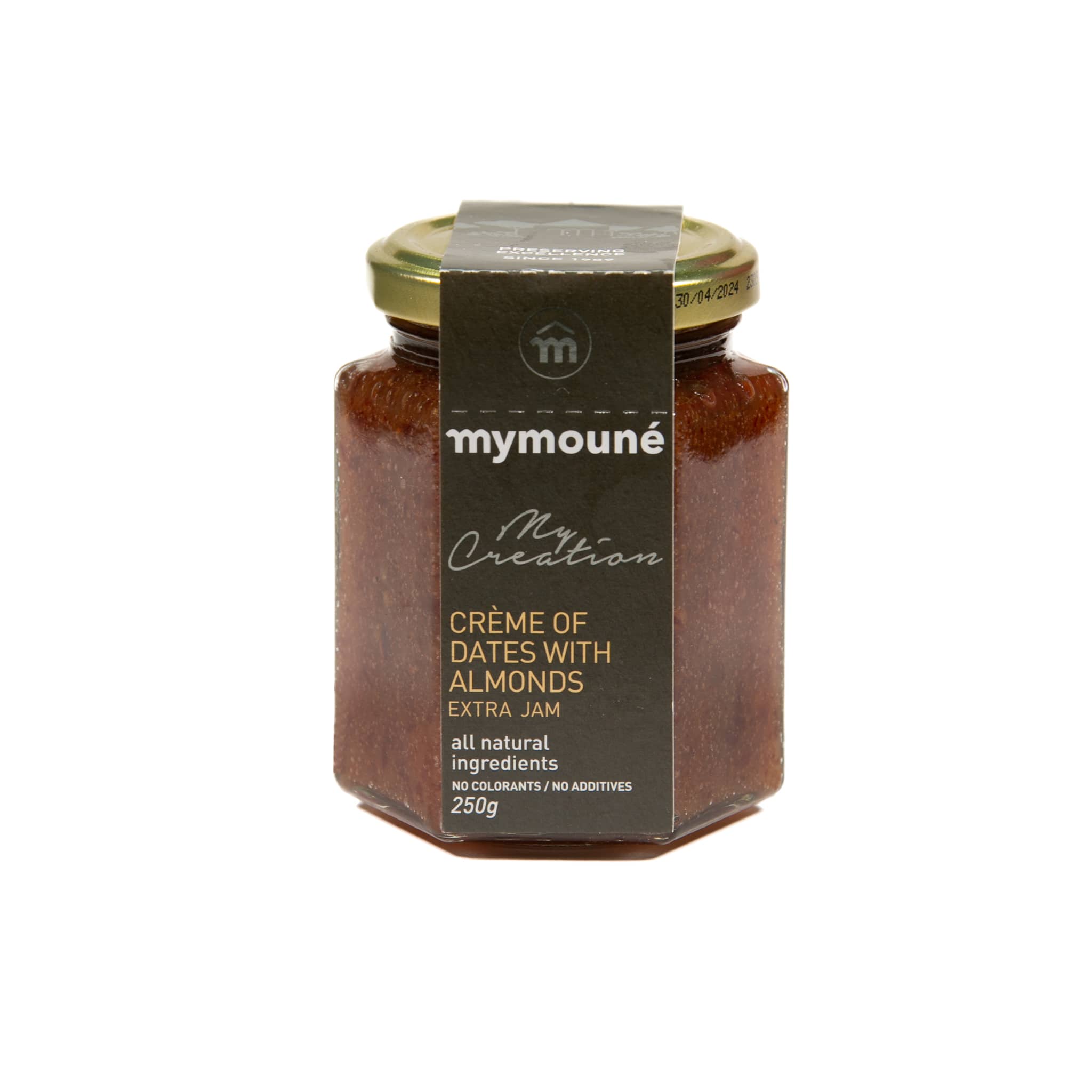 Mymoune Date & Almond Jam, 250g