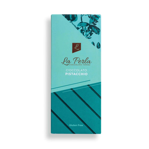 La Perla di Torino Pistachio Chocolate Bar, 60g