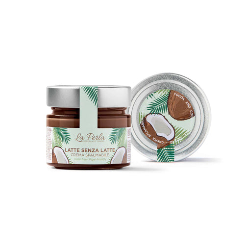 La Perla di Torino Vegan Coconut Milk Chocolate Spread, 150g