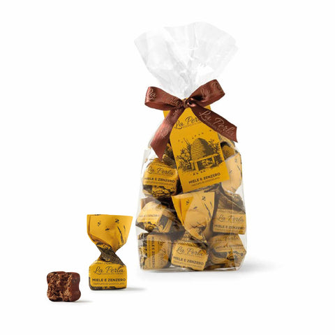 La Perla di Torino Honey & Ginger Milk Chocolate Truffles, 200g