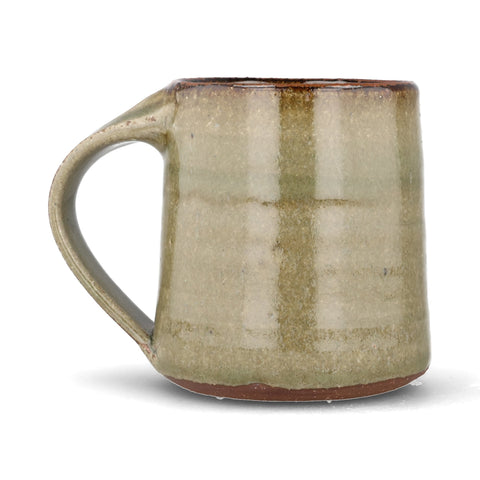 Leach Pottery Ash Green Stoneware Large Mug, 300ml