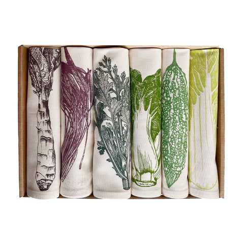 Sous Chef x Lottie Day Set of 6 Asian Garden Table Napkins