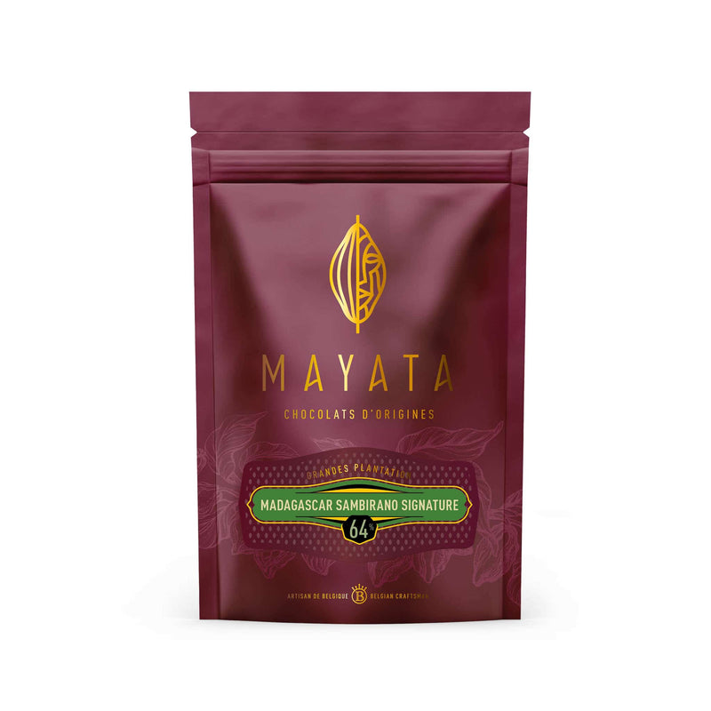Mayata Single Origin Sambirano Madagascar Dark Chocolate Couverture 64%, 1kg
