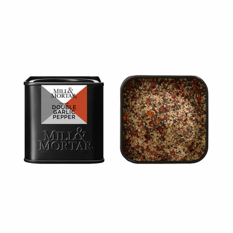 Mill & Mortar Organic Double Garlic Pepper, 50g