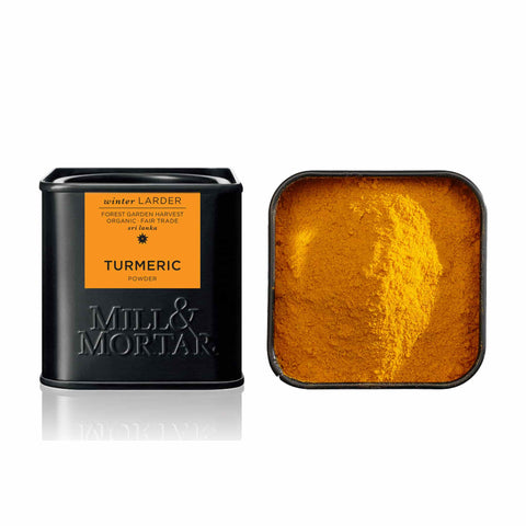 Mill & Mortar Organic Ground Turmeric, 50g