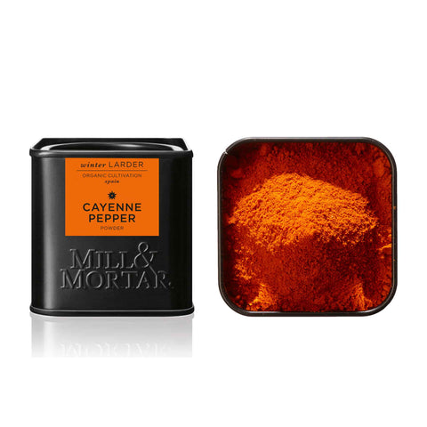 Mill & Mortar Organic Cayenne Pepper Powder, 45g