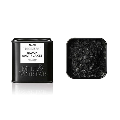 Mill & Mortar Black Salt Flakes, 80g