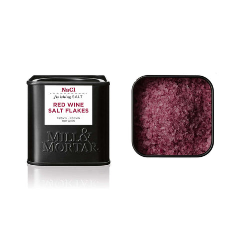 Mill & Mortar Red Wine Salt Flakes, 80g