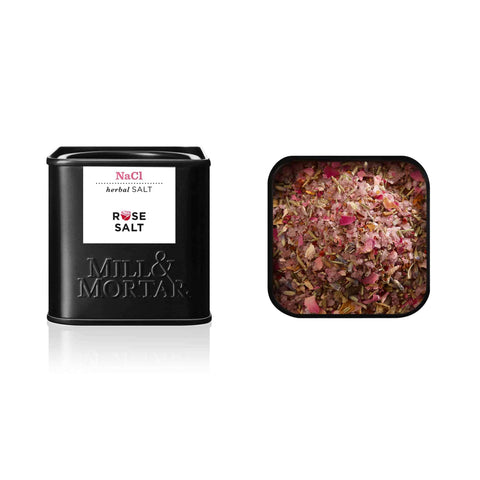 Mill & Mortar Rose Salt, 70g