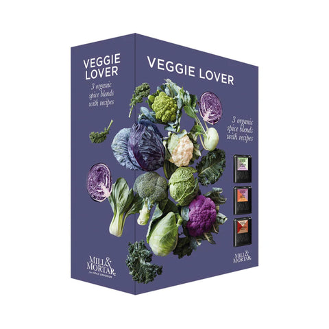 Mill & Mortar Organic Veggie Lover Spice Blends Gift Set