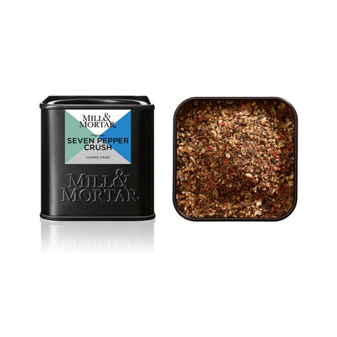 Mill & Mortar Organic Seven Pepper Crush, 50g