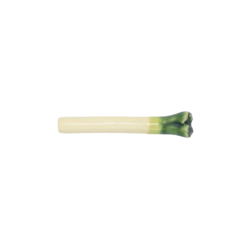 Kujo Green Onion Japanese Ceramic Chopstick Rest