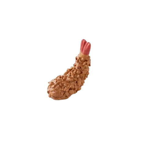 Fried Shrimp Tempura Japanese Ceramic Chopstick Rest