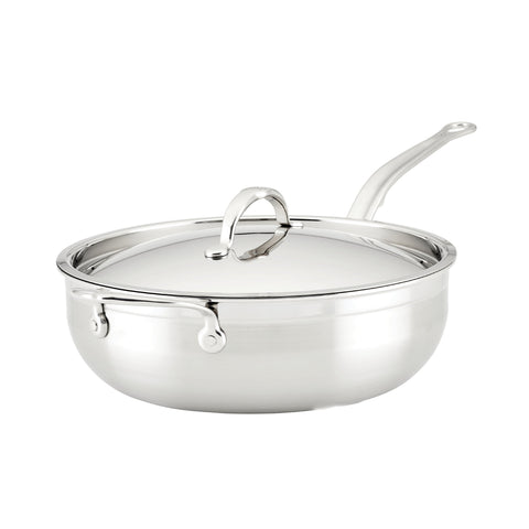 Hestan ProBond Stainless Steel Essential Pan with Helper Handle, 28cm