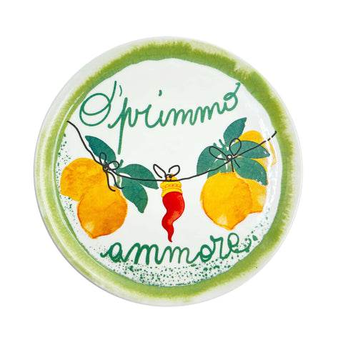 O'Primmo Ammore Porcelain Pizza Plate, 31cm