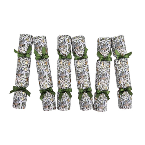 Pack of 6 Partridge in a Pear Tree Christmas Crackers