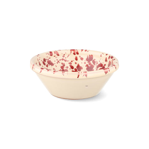 Puglia Burgundy Splatter Bowl, 12cm