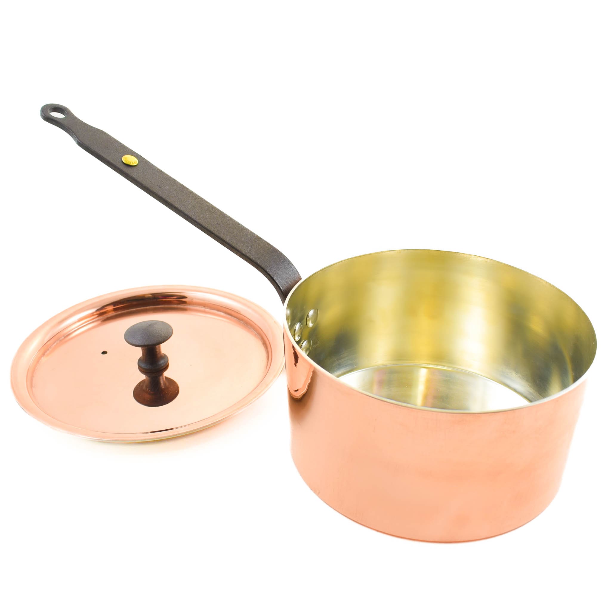 Netherton Foundry Copper Saucepan with Lid