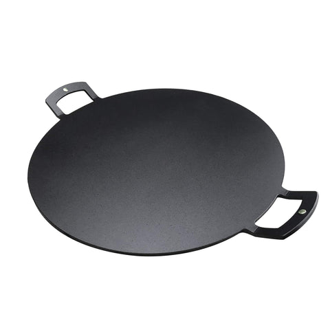 Netherton Foundry Spun Iron Baking Griddle with Handles, 12"