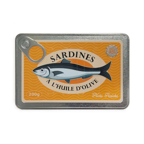 Tinned Sardine Notebook, 160 pages