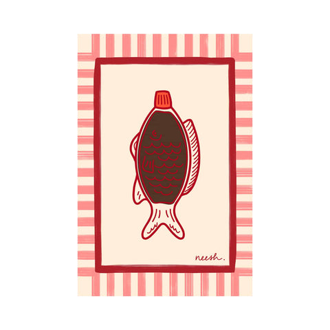 Neesh Home Soy Sauce Tea Towel