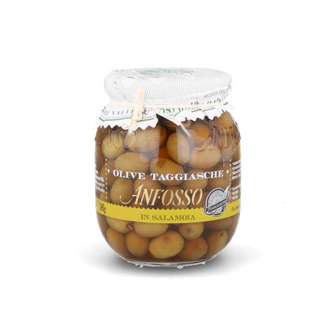 Olio Anfosso Taggiasca Olives in Brine, 180g